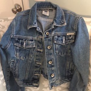 RVT girl’s Jean jacket sz Large